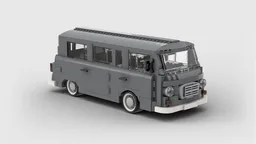 Barkas B1000 Bus / Van Gray