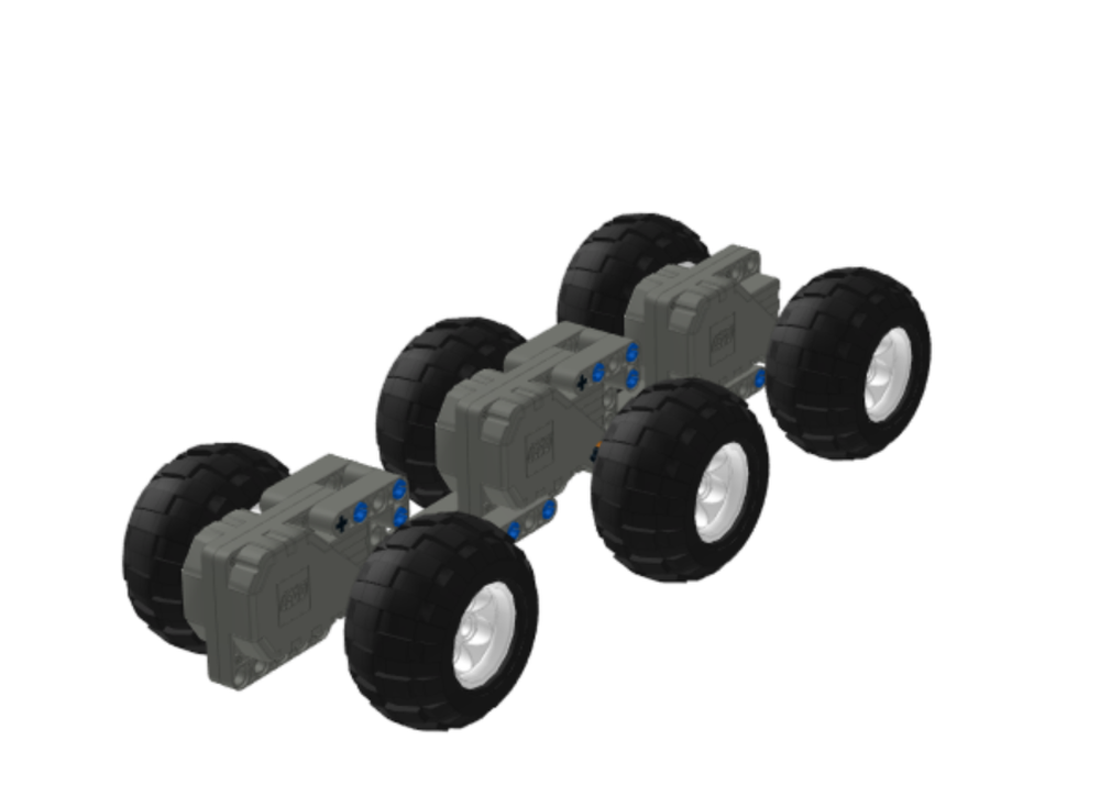 Lego 6x6 Turbo Pullback-Car (Andrin-Auto)