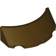 Windscreen 2 x 4 Half Dome / Dark Brown