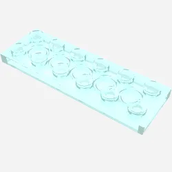 Plate 2 x 6 / Trans-Light Blue