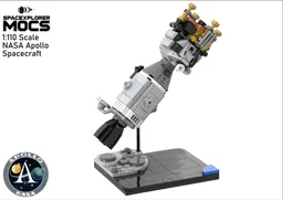 1:110 Scale Apollo CSM/LM