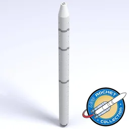 Minotaur IV - 1:110 (like Saturn V Scale)
