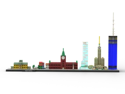 Warsaw City Skyline