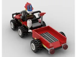 Utility Cart – Fire ATV 30361