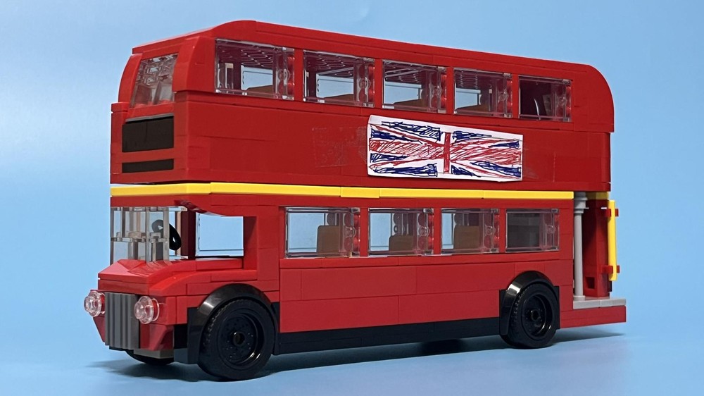 Lego 6 stud London Bus (AEC Routemaster)