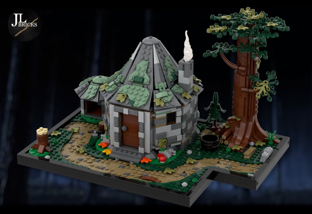 Lego Half-giant's Hut Scenery (2024 version)