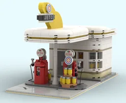 50s Gas Station
