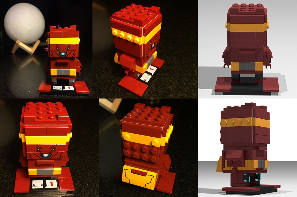 Lego Ninja Brickheadz alt Iron-Man
