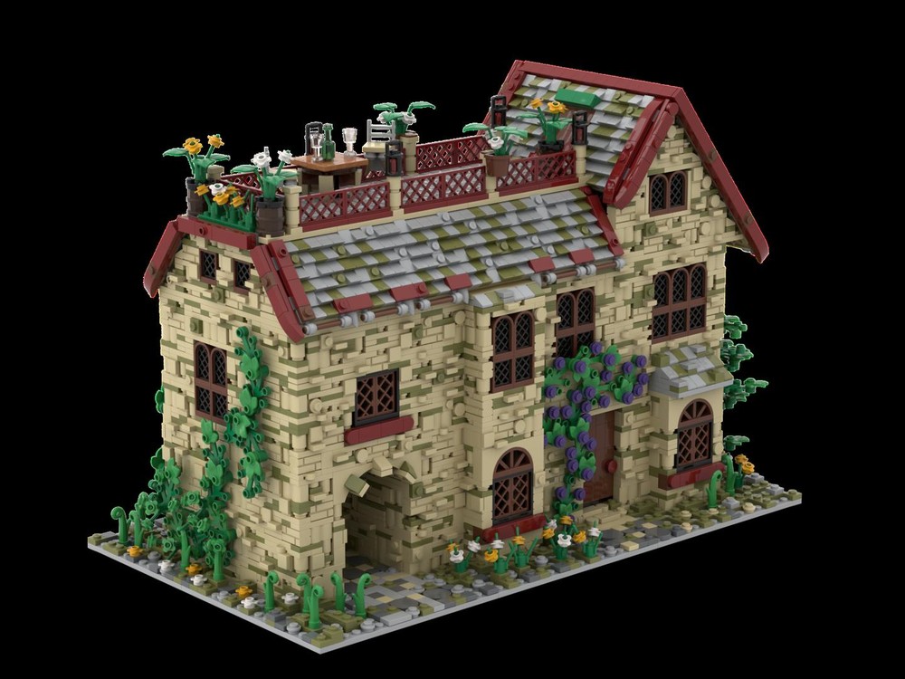 Lego A house with an attic