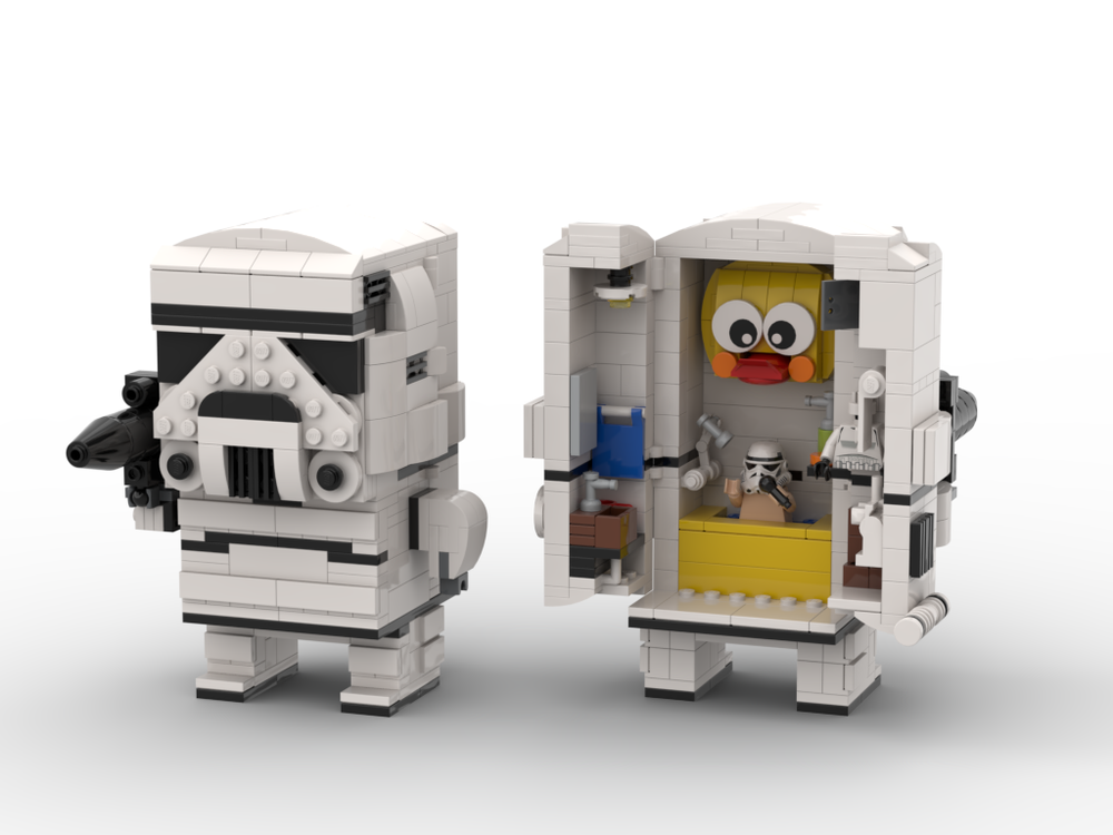 Lego Storm.trooper inside Storm.trooper