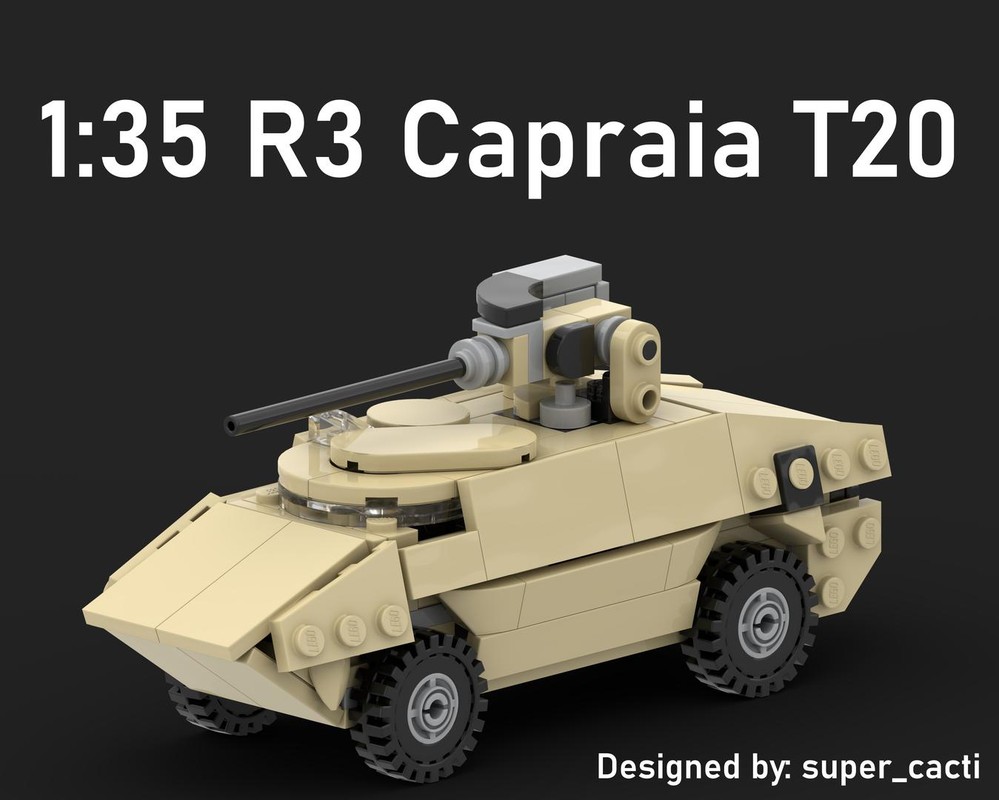 Lego 1:35 OTO Melara R3 Capraia T20