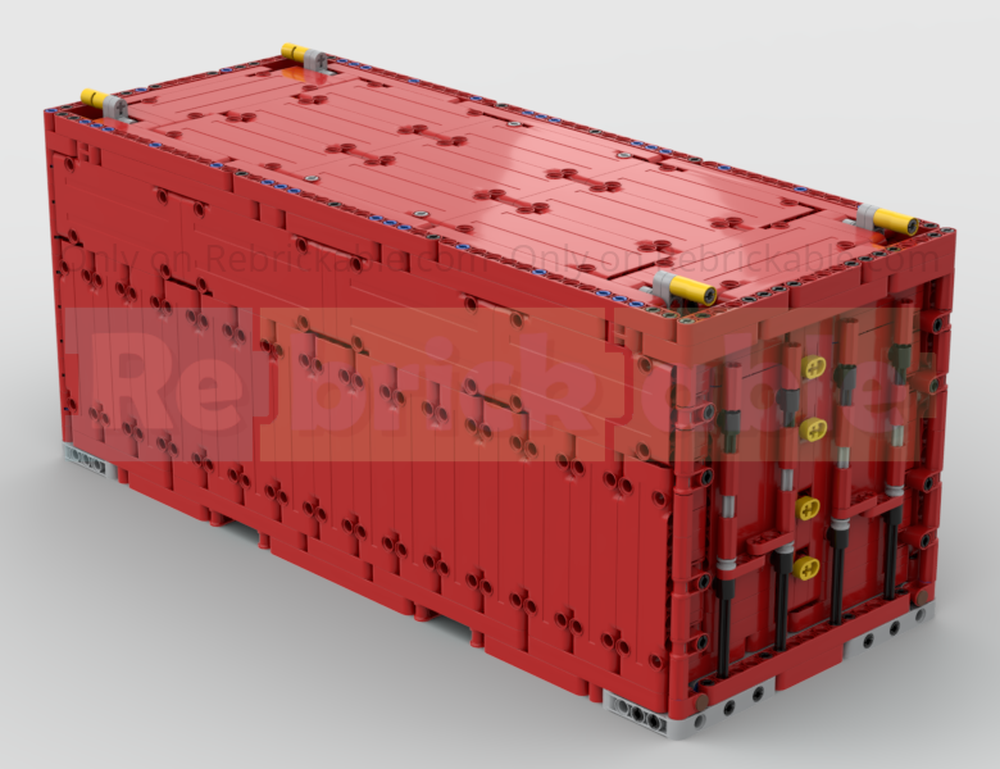 Lego 20" Container Technic Style (47x19x20 studs)