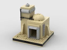 Desert House #17 for a Modular Space desert village