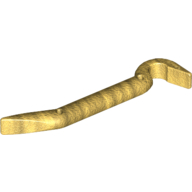 Lego Tool Crowbar / Pearl Gold