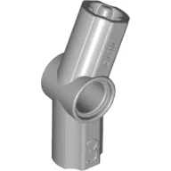 Technic Axle and Pin Connector Angled #3 - 157.5° / Light Bluish Gray