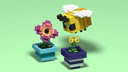 11022 Minecraft Bee