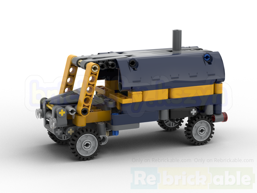 Lego Retro Van 1968 "Nysa" (42147 Dump Truck Alternate)