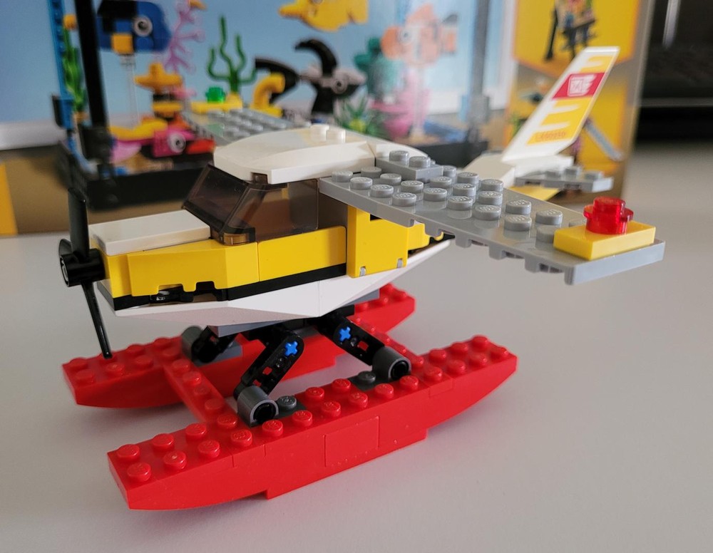 Lego 60250 Mail Plane with floats