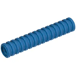 Hose, Ribbed 7mm D. 5L / 4.0cm / Blue