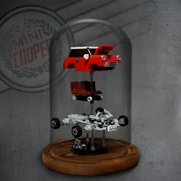 Exploded Mini Cooper