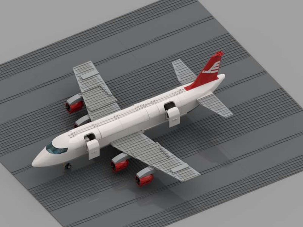 Lego European cargo a340-600