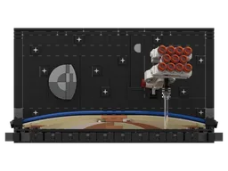 A New Hope Opening Scene Diorama
