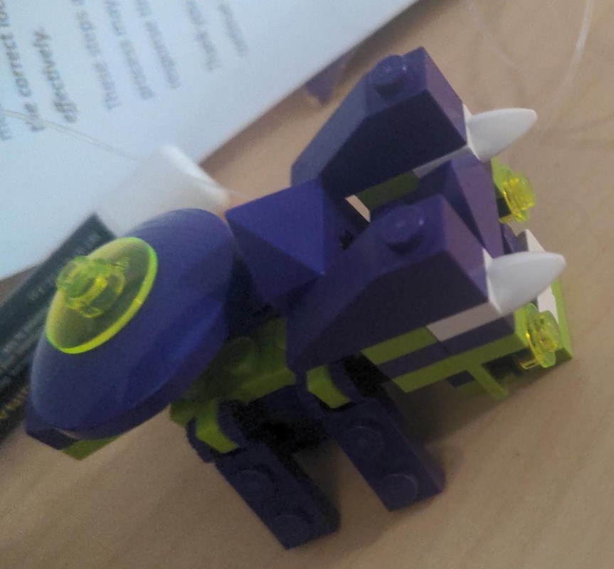 Lego Monster Pod (4338) Alt Build Dinosaur