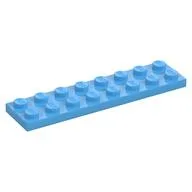 Plate 2 x 8 / Medium Blue