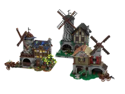 Medieval Windmill Bundle