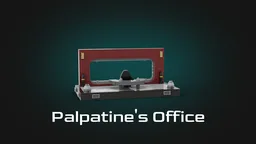 Palpatine's Office diorama
