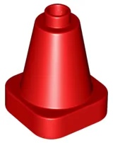 Duplo Cone 2 x 2 Square Base