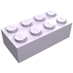 Brick 2 x 4 / Lavender