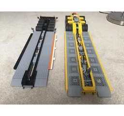 Lowboy Trailer Jeep