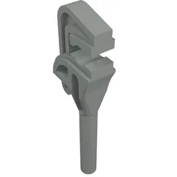 Tool Pipe Wrench / Adjustable Spanner / Light Gray