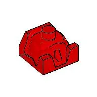 Racer Driver, Brick Special 2 x 2 No Head / Red