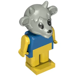 Fabuland Figure Goat 2 / Blue