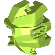 Lego Large Figure Hand Cover, Armor with Handles for Clips / Lime