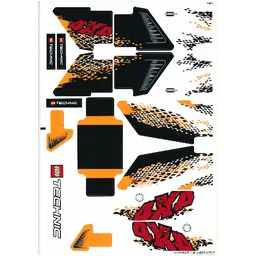 Sticker Sheet for Set 9398-1 / [No Color/Any Color]