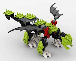 Bionicle Emerald Dragon