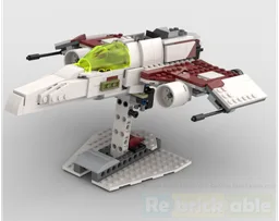 75432 E-wing and stand