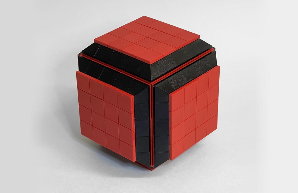 Lego Beautiful red & black puzzle box