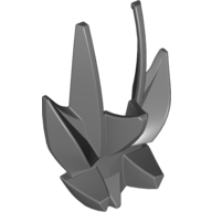 Lego Large Figure Limb Cover, Armour with Spikes / Dark Bluish Gray