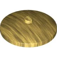 Dish 4 x 4 Inverted [Radar] / Pearl Gold