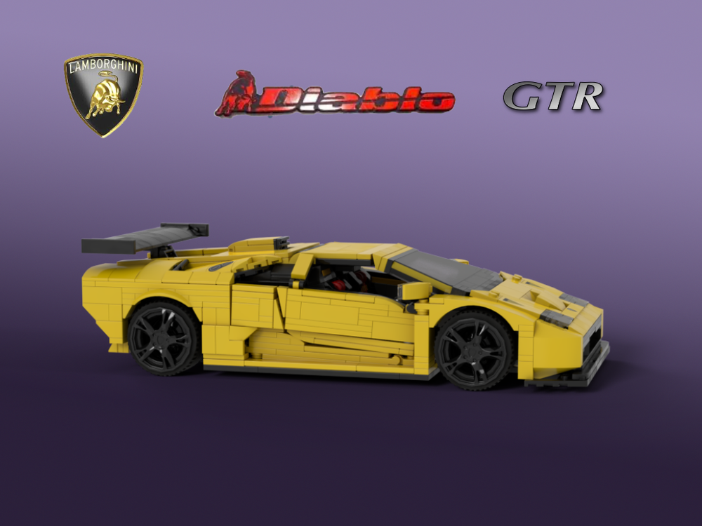 Lego Lamborghini Diablo GTR
