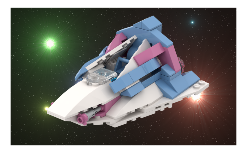 Lego Friends-Style Deltaship