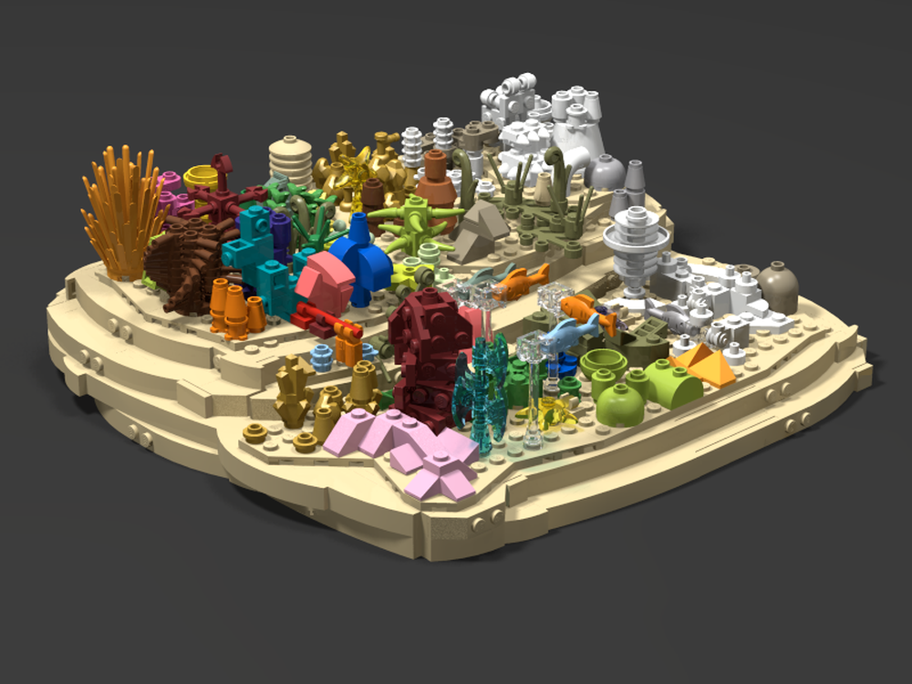 Lego Coral Bleaching