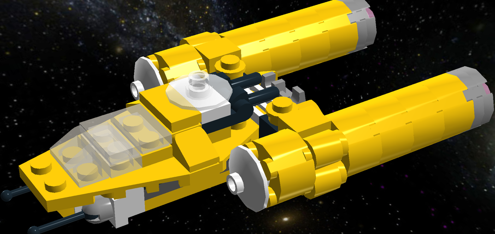 Lego UCS Anakin's Y-Wing Starfighter (minature)
