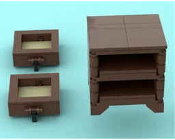 American style retro double bed