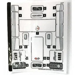 Sticker Sheet 2 for Set 76903-1 / [No Color/Any Color]