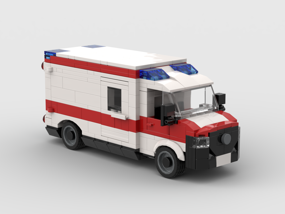 Lego Mercedes Sprinter Notarztwagen Kofferaufbau